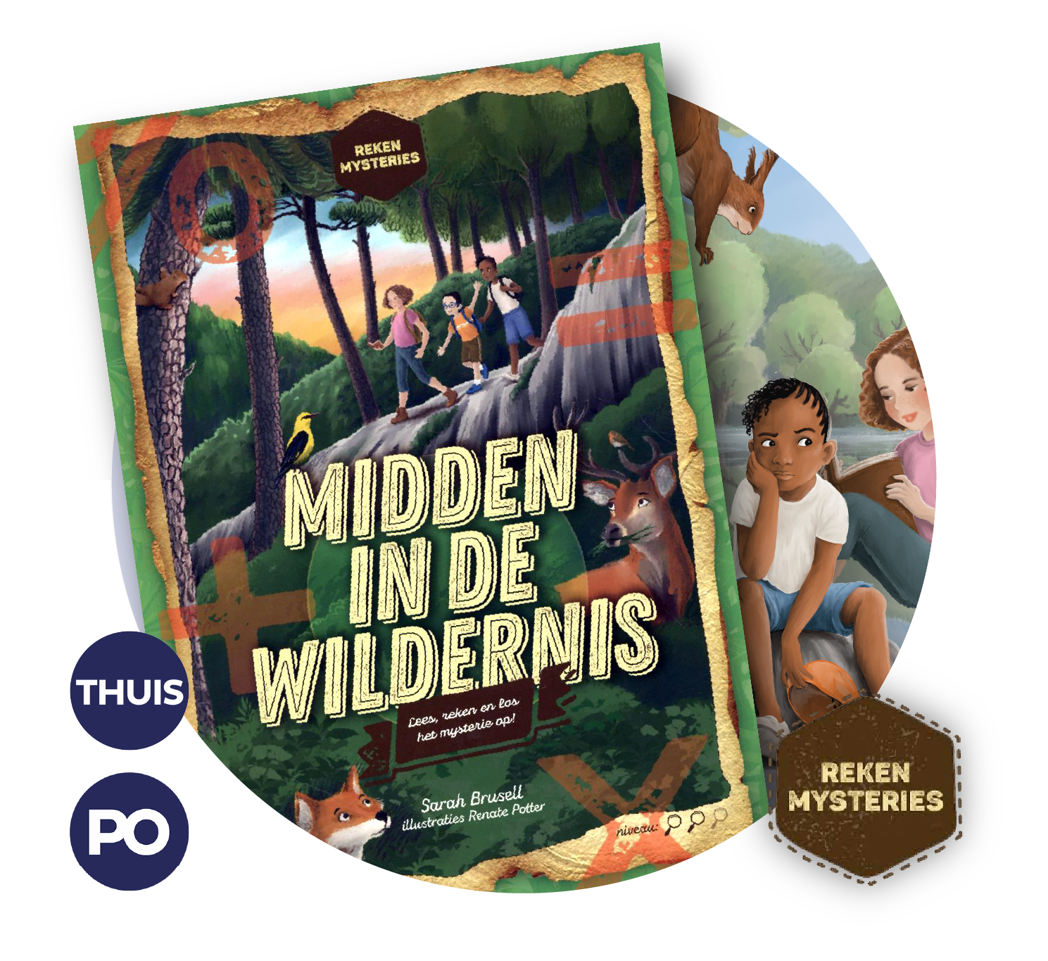 Midden in de wildernis - Rekenmysteries