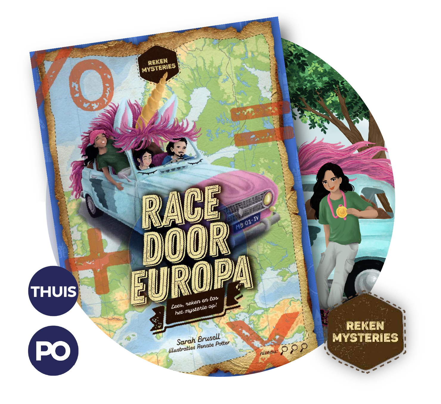 Race door Europa - Rekenmysteries